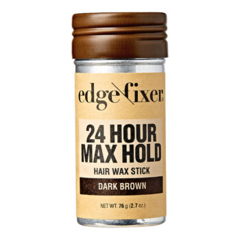 Red by Kiss Edge Fixer 24hour max Hold Hair Wax Stick (2.7oz) Dark-Brown