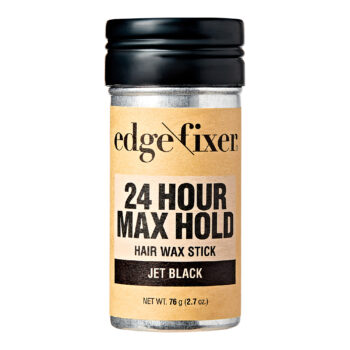 Red by Kiss Edge Fixer 24hour max Hold Hair Wax Stick (2.7oz) Jet-Black