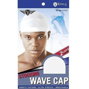 M&M Headgear Stocking Wave Cap 2pcs/Pk