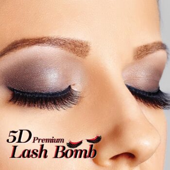 BlackPink Lashbomb Handmade Silk False Eyelashes 5D Lash Multi Dimensional Lightweight Eye Lashes (BPLB001)