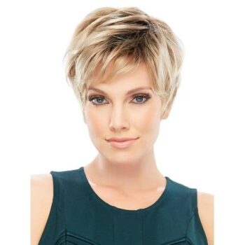 Allure Jon Renau Wig Stylesome Wigs. Open Wefted Cap Traditional Synthetic Hair. Refined Pixie Style Average Cap Size in 79 Different Colors