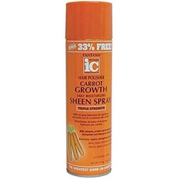 Fantasia Hair Polisher Carrot Growth Sheen Spray oz