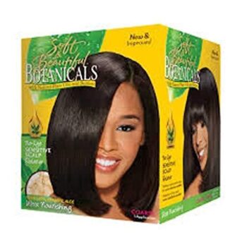 Soft & Beautiful Botanicals No-Lye Sensitive Scalp Relaxer Coarse 1 Application
