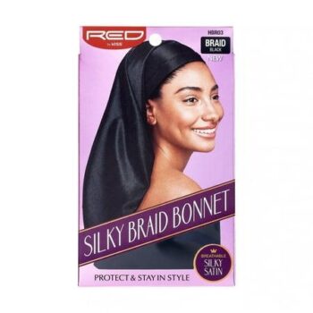 Red by Kiss Draw String Silky Braid bonnet