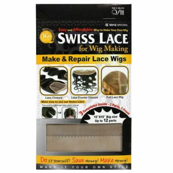 Qfitt Make & Repair Lace Wigs Swiss Lace For Wig Making #5012