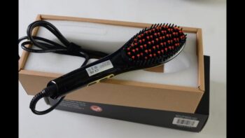 ABAA Ceramic Hair Straightening Brush