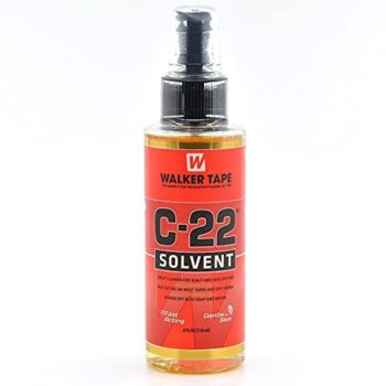 C-22 Adhesive Solvent by Walker Tape C22 Solvent 4 oz Spray for Lace Wigs & Toupees